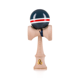 Kendama KBR Revolt Blue Maple cu noul ken big Cups