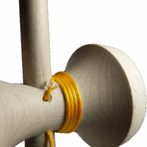 Freestyle Silk String + bead – Yellow