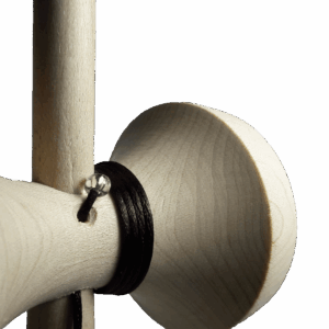 Freestyle Silk String + bead – Black