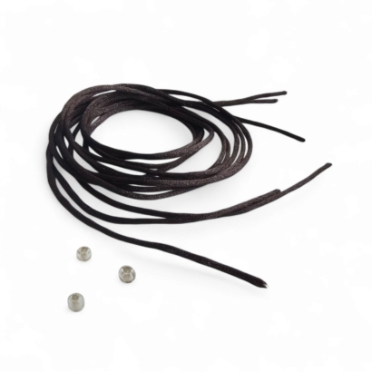 Ata Kendama - Basic Silk String Pack + bead – 3 ate cu 3 stoppere - Negru