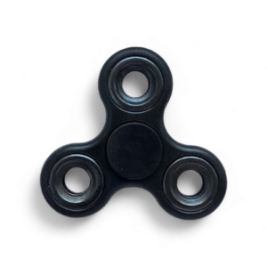 Spinner colorat pentru copii – Jucărie interactivă și distractivă - negru