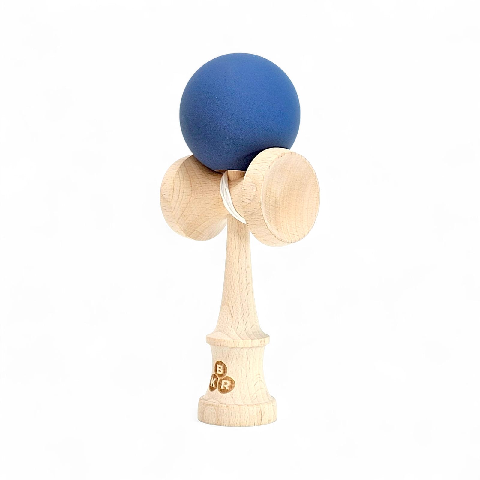 01Kendama KBR Solid rubber grip Dark Blue, cu noul ken KBR big cups