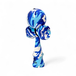 01 Kendama Bull Camouflage Blue Full Rubber Grip